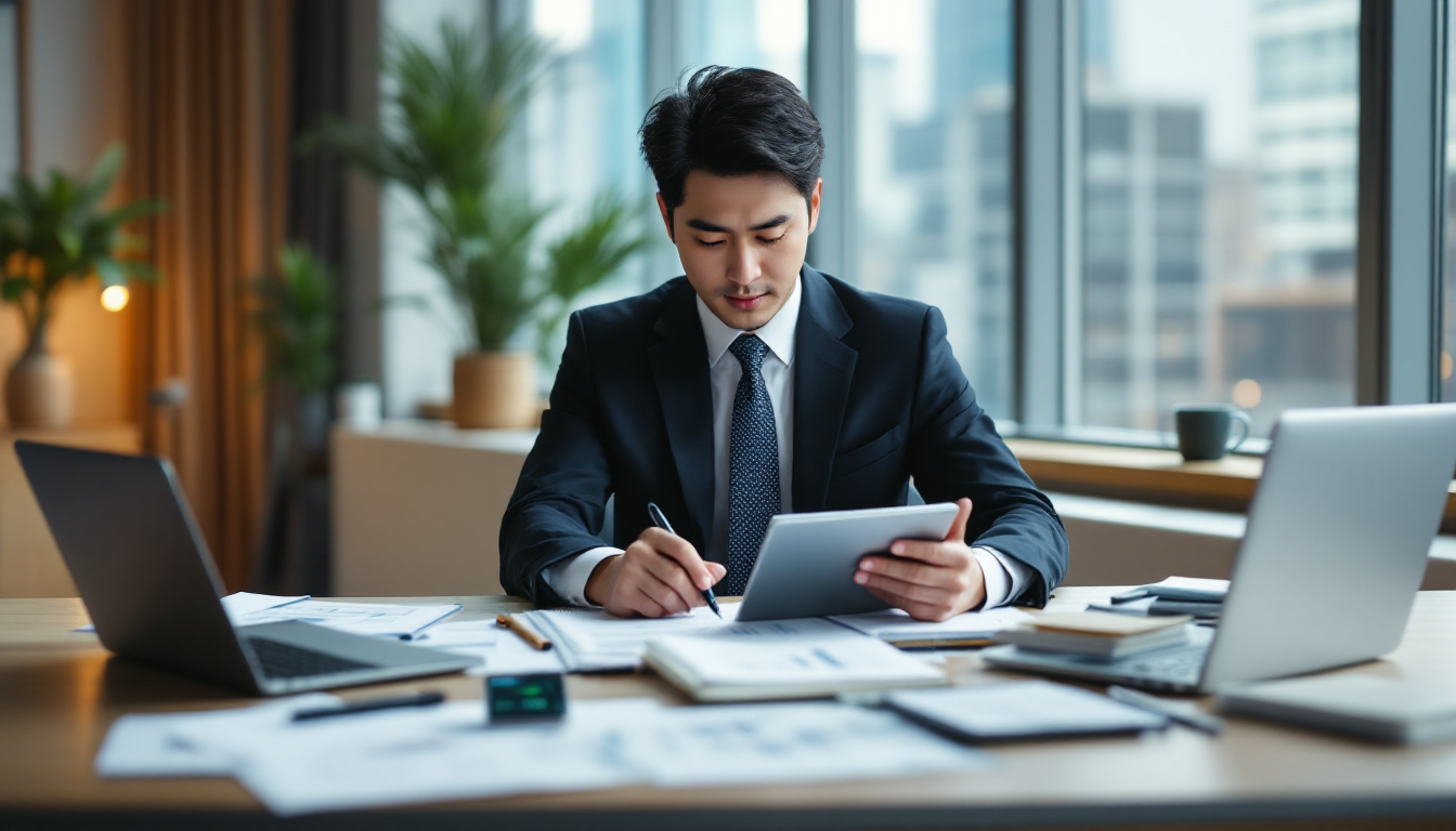 체계적으로 투자 정보를 수집하고 정리하는 직장인