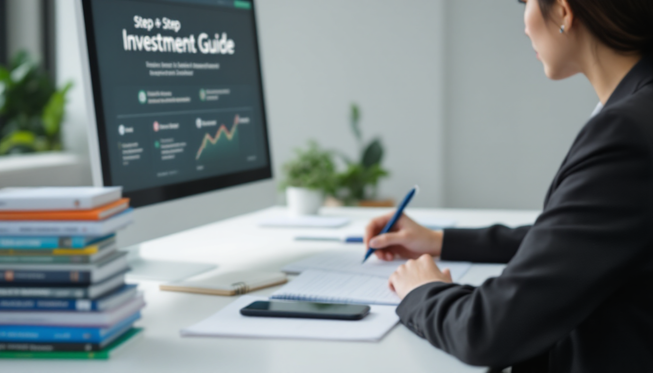 투자 가이드를 따라 체계적으로 학습하는 직장인