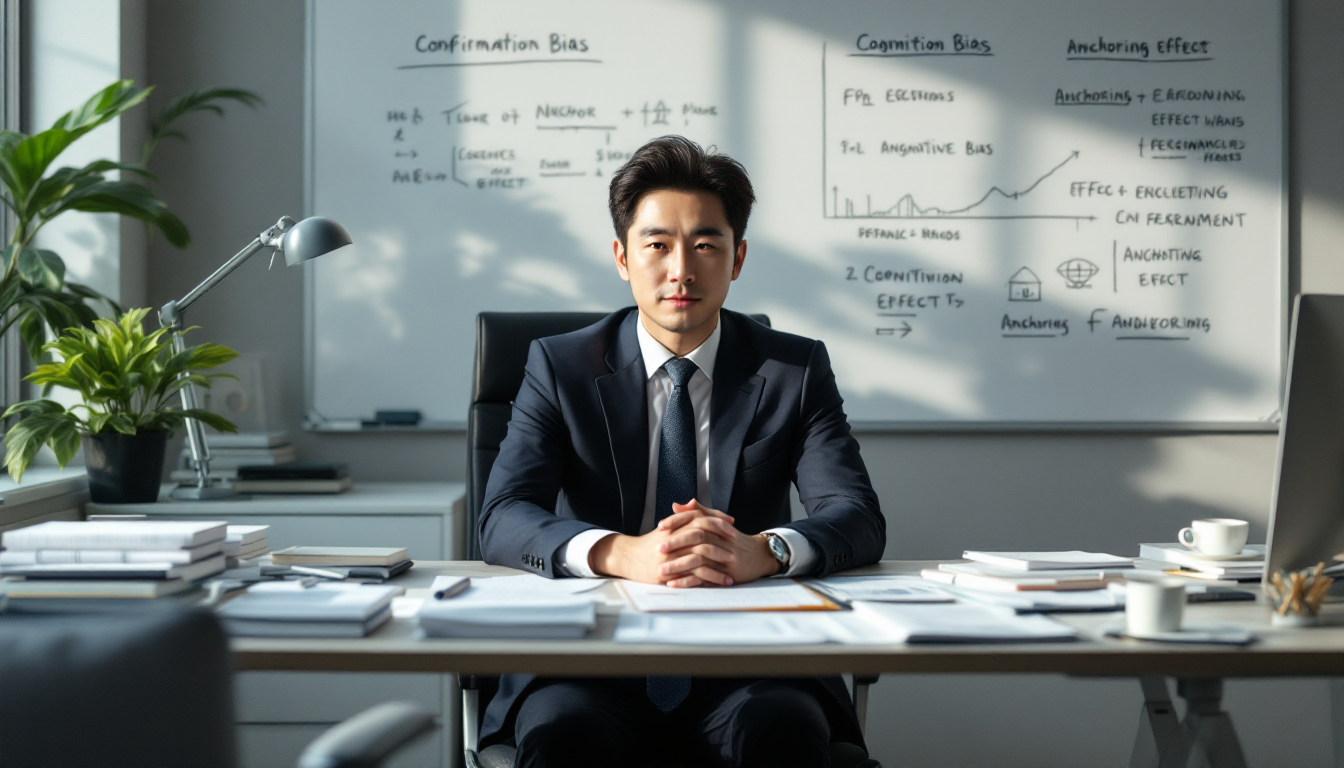 인지 편향을 분석하는 한국인 금융 전문가