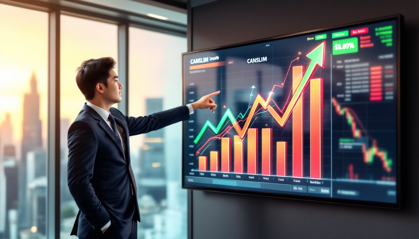 CANSLIM 전략의 성공적인 투자 성과를 보여주는 차트